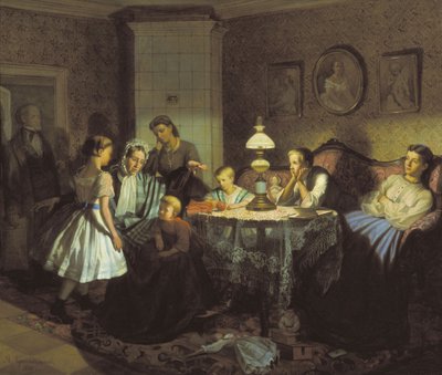 Büyükannenin masalları, 1866 by Alexander Andreyevich Krasnoselsky