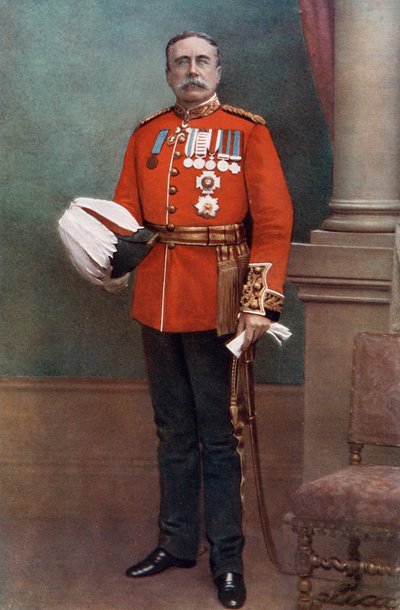 Sir William Lockhart, Hindistan Başkomutanı, c1900 1902 by Alexander Bassano