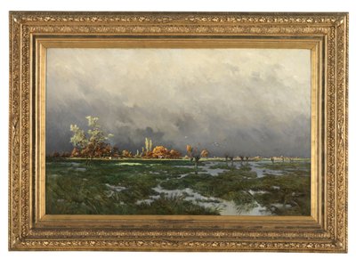 Fırtınadan Sonra Güneş (tuval üzerine yağlıboya) by Alexander Coosemans