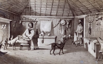 Gecekondunun İlk Evi, 1847 dolayları by Alexander Denistoun Lang