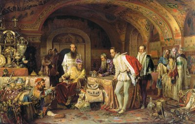 Rusya Kralı IV. İvan, hazinelerini İngiltere Kraliçesi I. Elizabeth