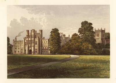 Coughton Mahkemesi, Warwickshire, İngiltere. by Alexander Francis (after) Lydon