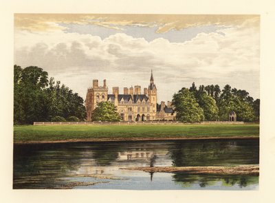 Kelham Hall, Nottinghamshire, İngiltere. by Alexander Francis (after) Lydon
