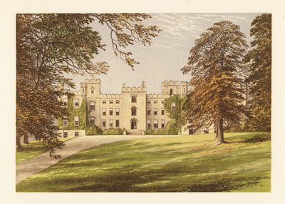 Mulgrave Kalesi, Yorkshire, İngiltere. by Alexander Francis (after) Lydon