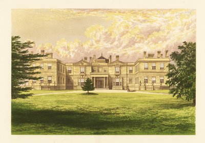 Swithland Salonu, Leicestershire, İngiltere. by Alexander Francis (after) Lydon