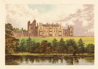 Worsley New Hall, Lancashire, İngiltere. by Alexander Francis (after) Lydon