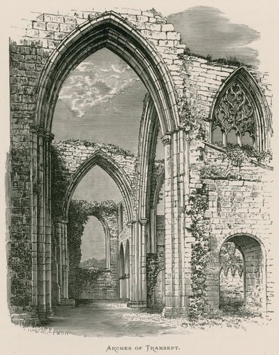 Bolton Manastırı, Transept Kemerleri by Alexander Francis Lydon