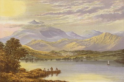 Coniston Gölü by Alexander Francis Lydon