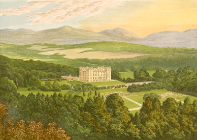 Drumlanrig Kalesi by Alexander Francis Lydon