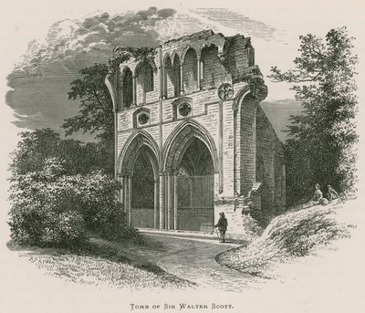 Dryburgh Manastırı, Sir Walter Scott