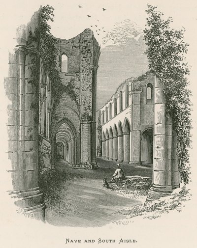 Fıskiyeler Manastırı, Nef ve Güney Koridor by Alexander Francis Lydon