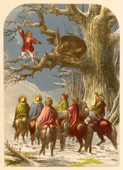 Cuma ayıya dans etmeyi öğretiyor by Alexander Francis Lydon