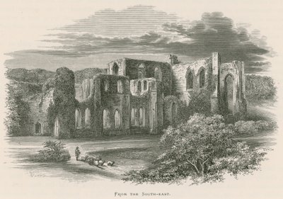 Furness Abbey, From the South-east  by Alexander Francis Lydon