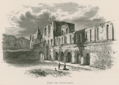 Furness Abbey, From the South-west  by Alexander Francis Lydon