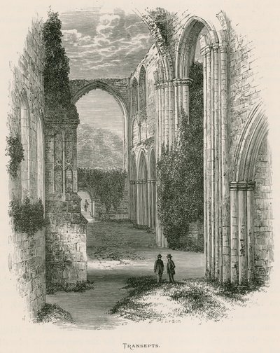 Furness Manastırı, Transepts by Alexander Francis Lydon