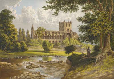 Jedburgh Manastırı, 1882, 1897 by Alexander Francis Lydon