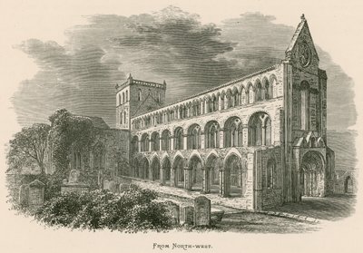 Kuzeybatıdan Jedburgh Manastırı, by Alexander Francis Lydon
