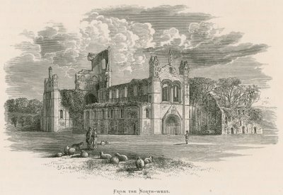 Kuzeybatıdan Kirkstall Manastırı, by Alexander Francis Lydon