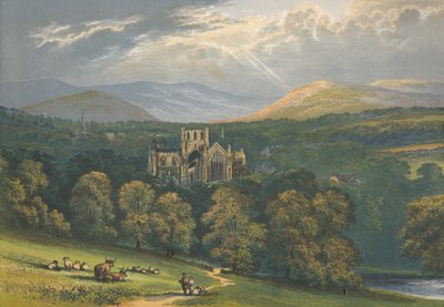 Melrose Manastırı, 1882, 1897 by Alexander Francis Lydon
