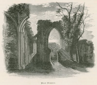 Netley Manastırı, Batı Penceresi by Alexander Francis Lydon