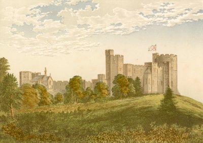 Peckforton Kalesi by Alexander Francis Lydon
