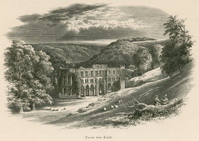 Doğudan Rievaulx Manastırı, by Alexander Francis Lydon