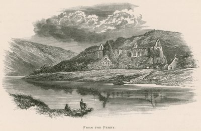 Tintern Abbey, From the Ferry  by Alexander Francis Lydon