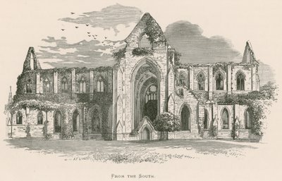 Tintern Abbey, From the South  by Alexander Francis Lydon