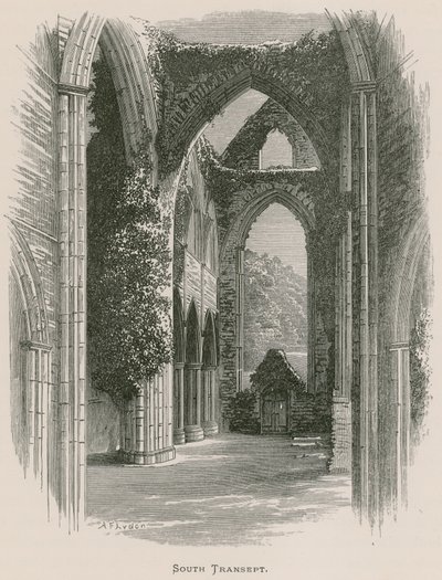 Tintern Manastırı, Güney Transept by Alexander Francis Lydon