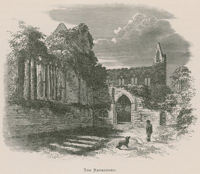 Tintern Manastırı, Yemekhane by Alexander Francis Lydon