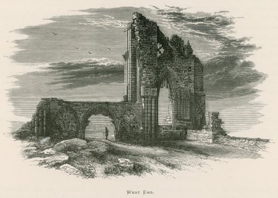 Whitby Manastırı, Batı Yakası by Alexander Francis Lydon
