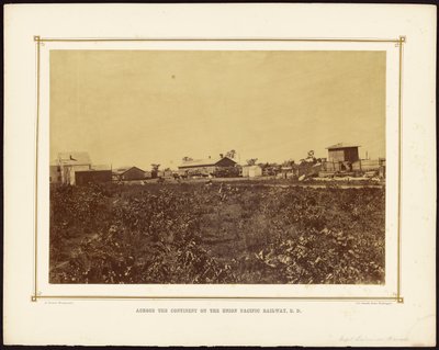 [Depo, Lawrence, Kansas] by Alexander Gardner