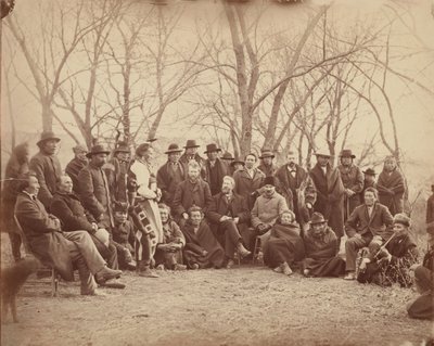 Hükümet Temsilcileri ile Kızılderililer, 1860