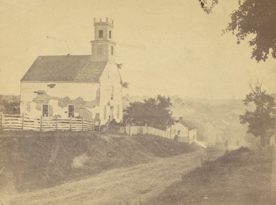 Lutheran Kilisesi, Sharpsburgh, Maryland, Eylül 1862, 1862. by Alexander Gardner