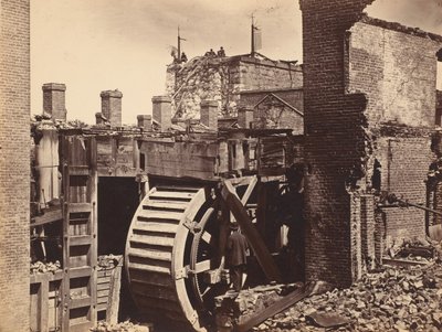 Mill, Richmond, Virginia, yak. 1865. by Alexander Gardner