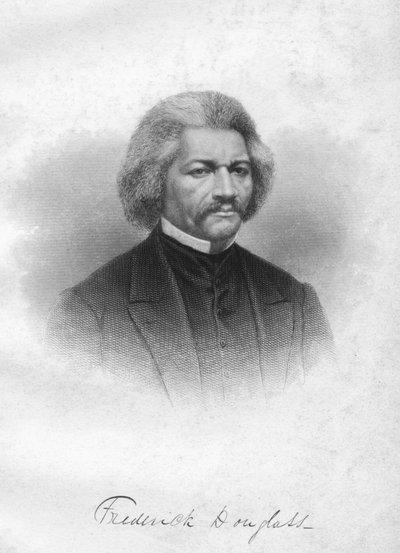 Frederick Douglass, c1868. by Alexander Hay Ritchie