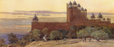 Cami ve Zafer Kapısı, Fatehpur Sikri by Alexander Henry Hallam Murray