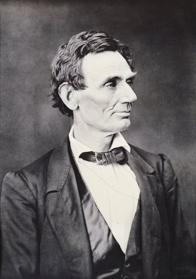 Abraham Lincoln, c.1860 by Alexander Hesler
