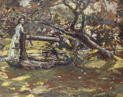 Bahçede, c.1900 by Alexander Ignatius Roche