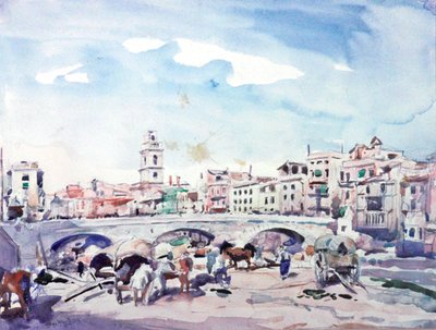 Gerona (suluboya) by Alexander Joshua Caleb Bryce