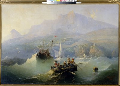 Kaçakçılar (Kaçakçılar). Alexander Matveyevich Dorogov (1819-1850), tuval üzerine yağlı boya by Alexander Matveyevich Dorogov
