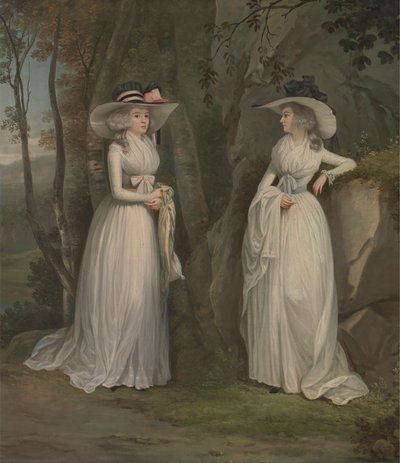 Eleanor ve Margaret Ross by Alexander Nasmyth