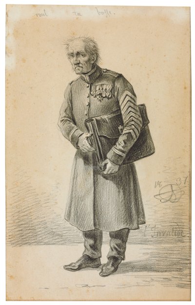 Rus İmparatorluk Ordusu Gazisi, 1837 by Alexander Orlowski