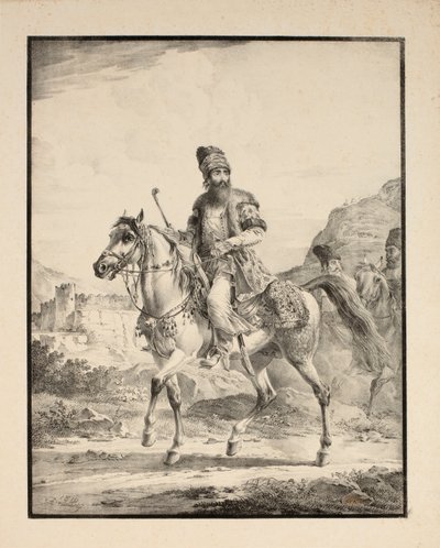 Atlı Farsça, 1820 by Alexander Orlowski