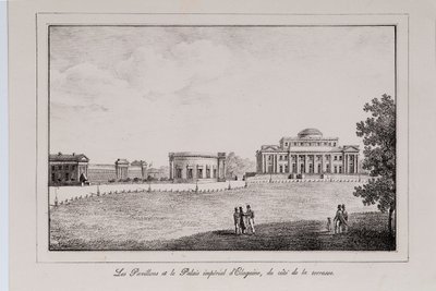 Yelagin Sarayı, Saint Petersburg Serisi Görünümleri, Saint Petersburg, 1820