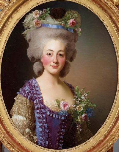 Bavyera-Grosberg Kontesi portresi by Alexander Roslin