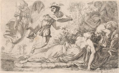 Perseus ve Uyuyan Medusa, 1774. by Alexander Runciman