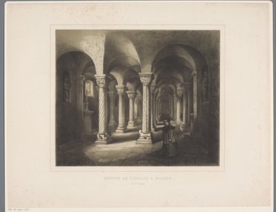 Rolduc Crypt of abbey kilisesi Crypt de l