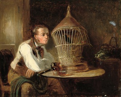 Mutlu bir melodi ıslık çalmak by Alexander Snr Fraser