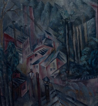 Şehir, 1919 by Alexander Vasilyevich Shevchenko
